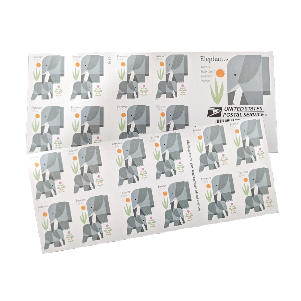 Elephants 2022 | 5 booklets of 20