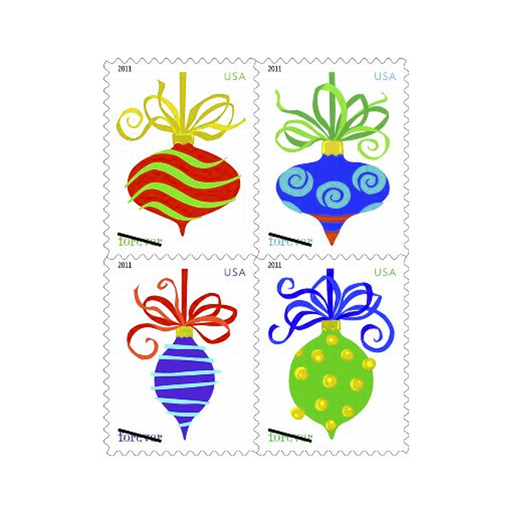 2011 Holiday Baubles | 5 booklets of 20