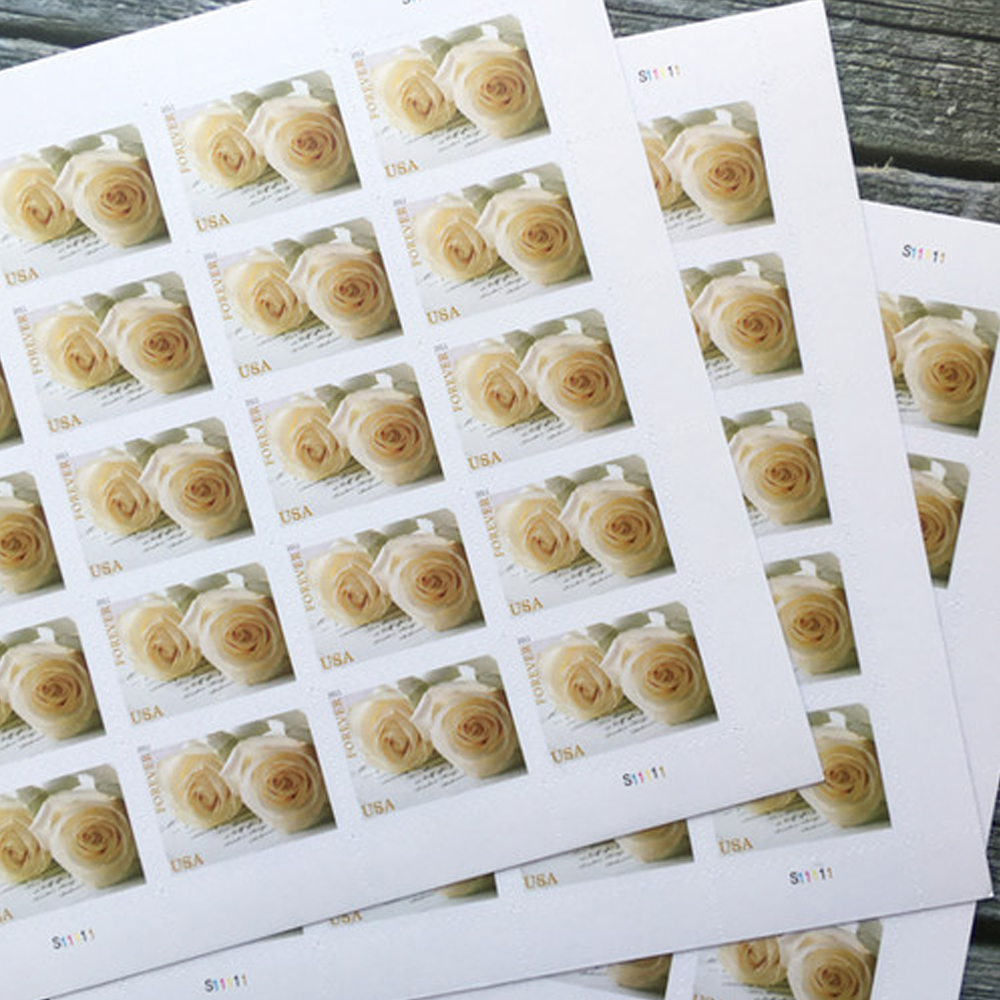 2011 Wedding Roses | 5 sheets of 20 - Image 2