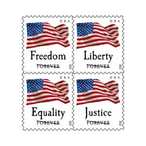 2012 Four Flags Forever Stamp | 5 booklets of 20