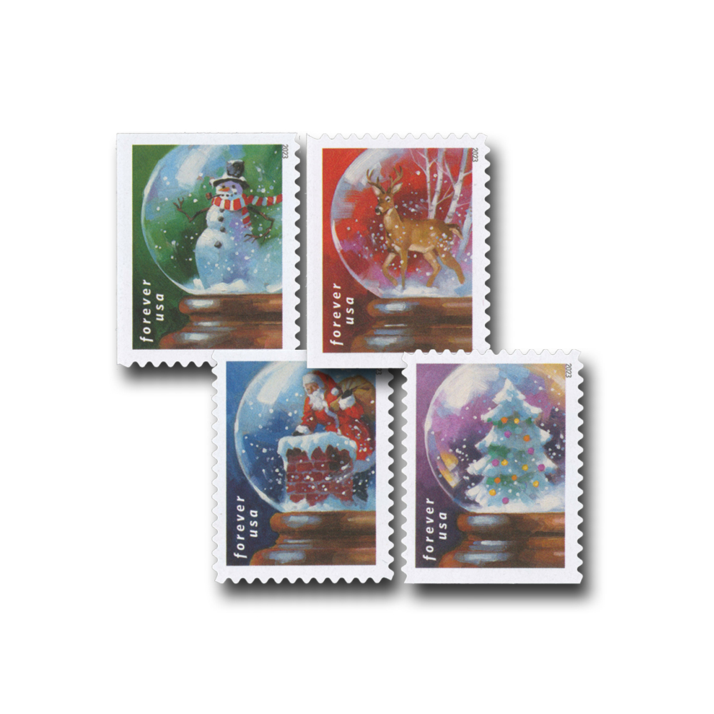 2023 Snow Globes | 5 booklets of 20 - Image 3