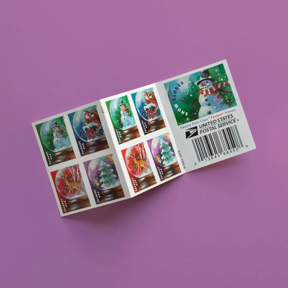 2023 Snow Globes | 5 booklets of 20 - Image 2