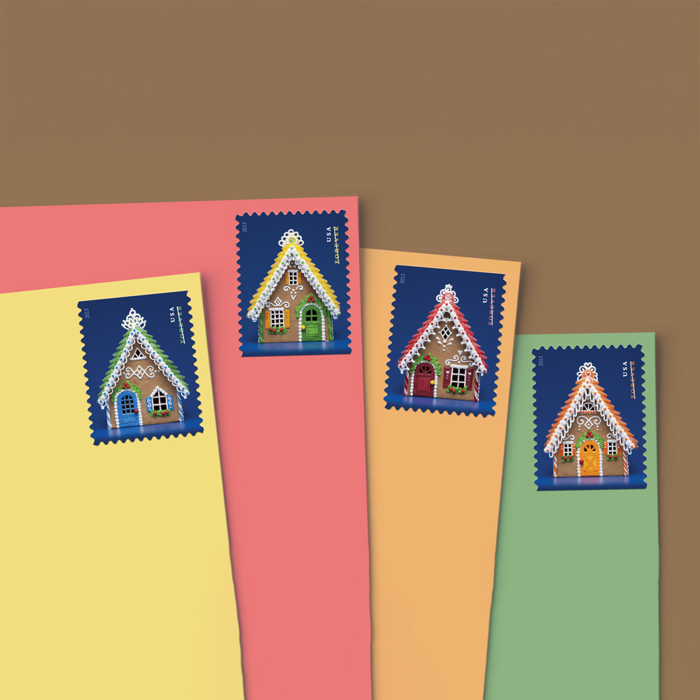 2013 Gingerbread Houses | 5 booklets of 20 - Image 2