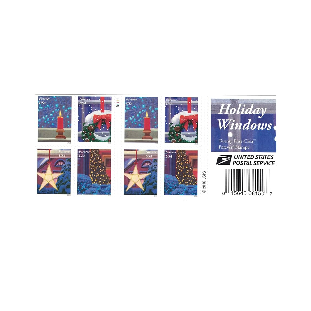 2016 Holiday Windows | 5 booklets of 20 - Image 2