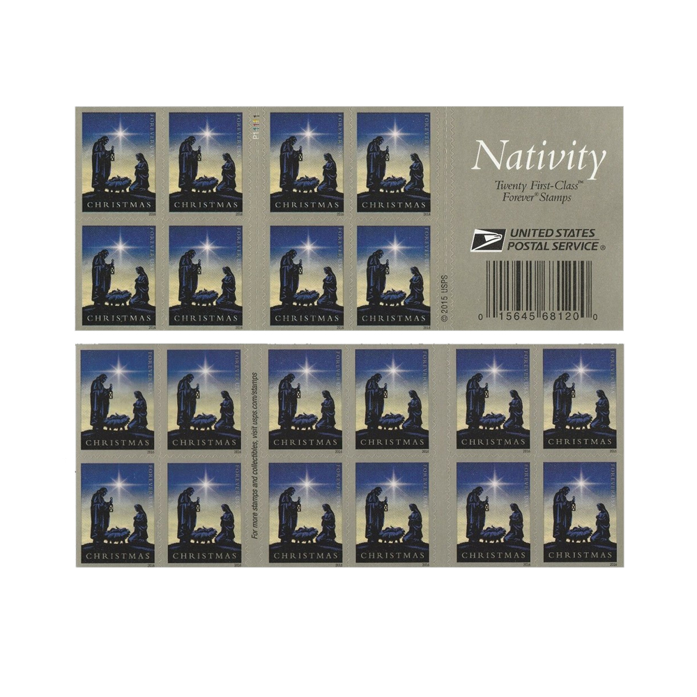 2016 Nativity Christmas | 5 booklets of 20 - Image 3