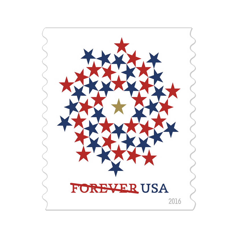 2016 Patriotic Spiral | 5 booklets of 20