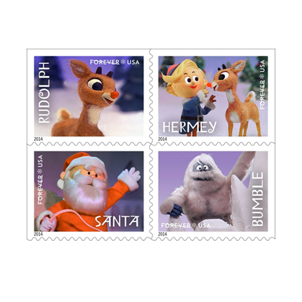 2014 Rudolph the Red Nosed Reindeer | 5 booklets of 20