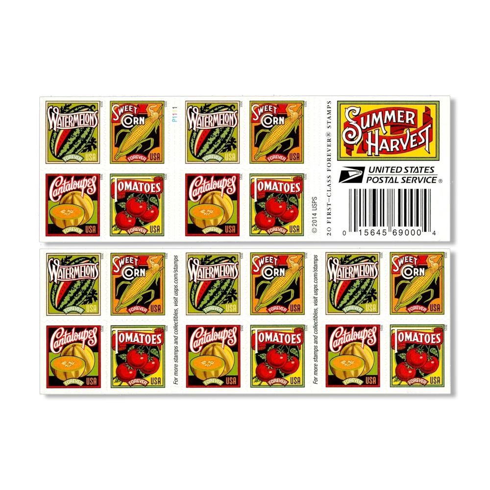 2015 Summer Harvest | 5 booklets of 20 - Image 3