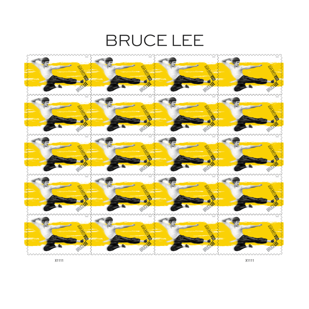 2026 Bruce Lee | 5 sheets of 20 - Image 4