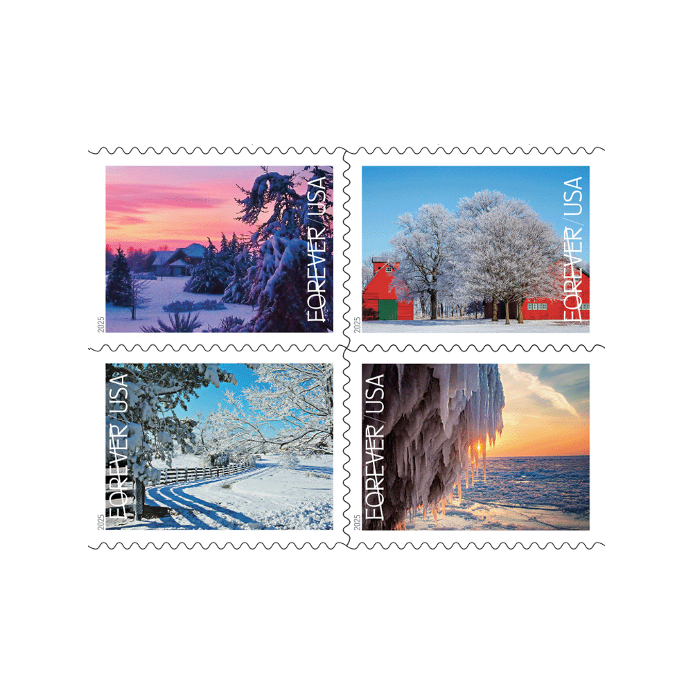 2025 Winter Landscapes | 5 booklets of 20