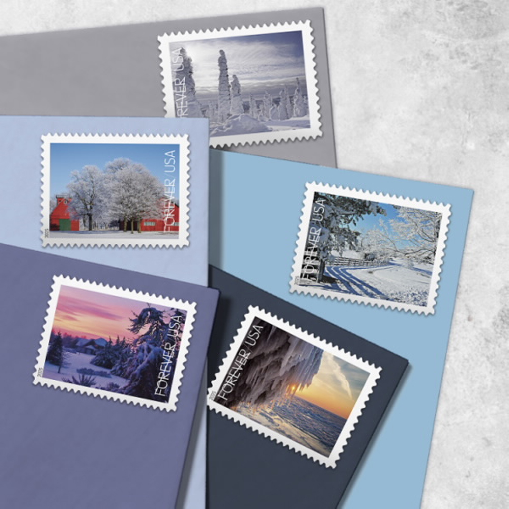 2025 Winter Landscapes | 5 booklets of 20 - Image 4